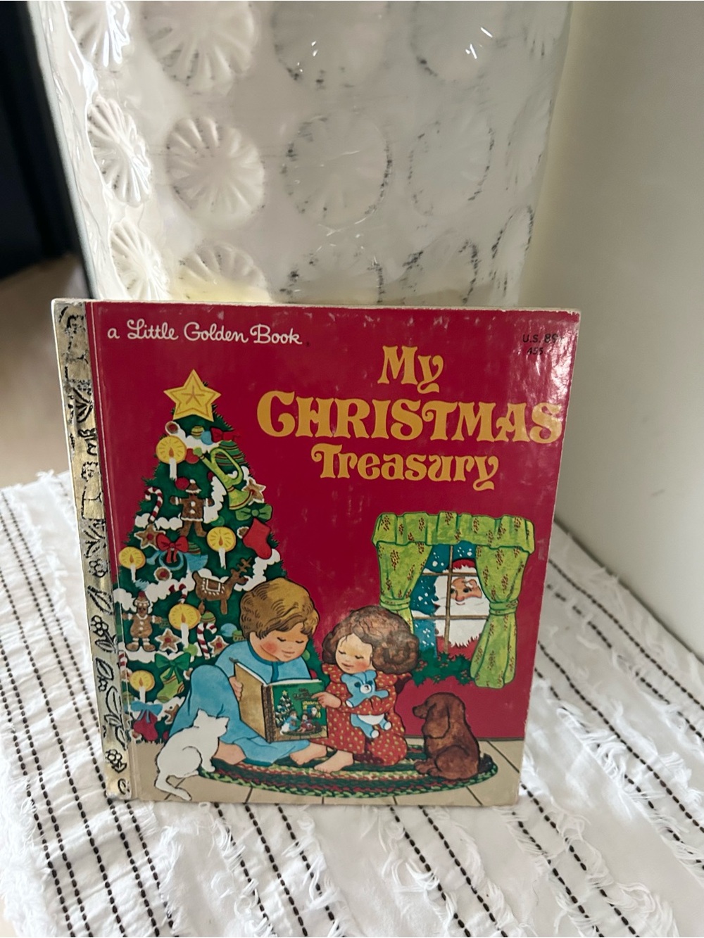 Vintage 1976 My Christmas Treasury Little Golden Book Little Golden Book